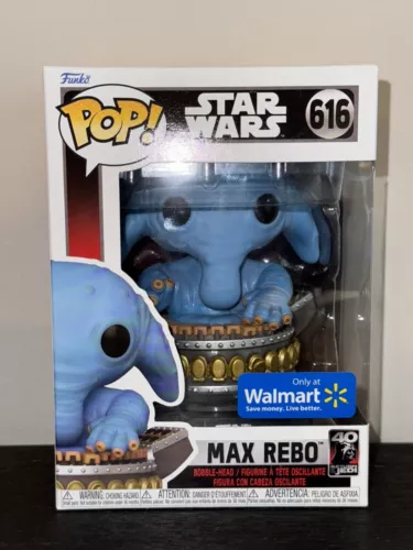Funko POP! Star Wars Max Rebo #616 Only @ Walmart Exclusive Return of the Jedi