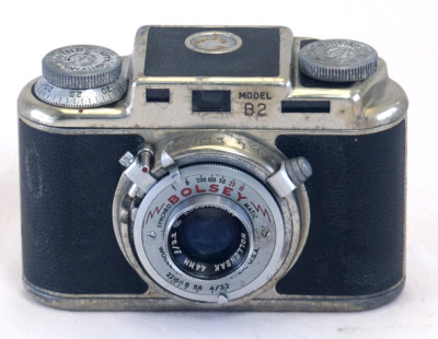 BOLSEY B2 Vintage 35mm Film Rngefinder Camera Wollensak Anastigmat