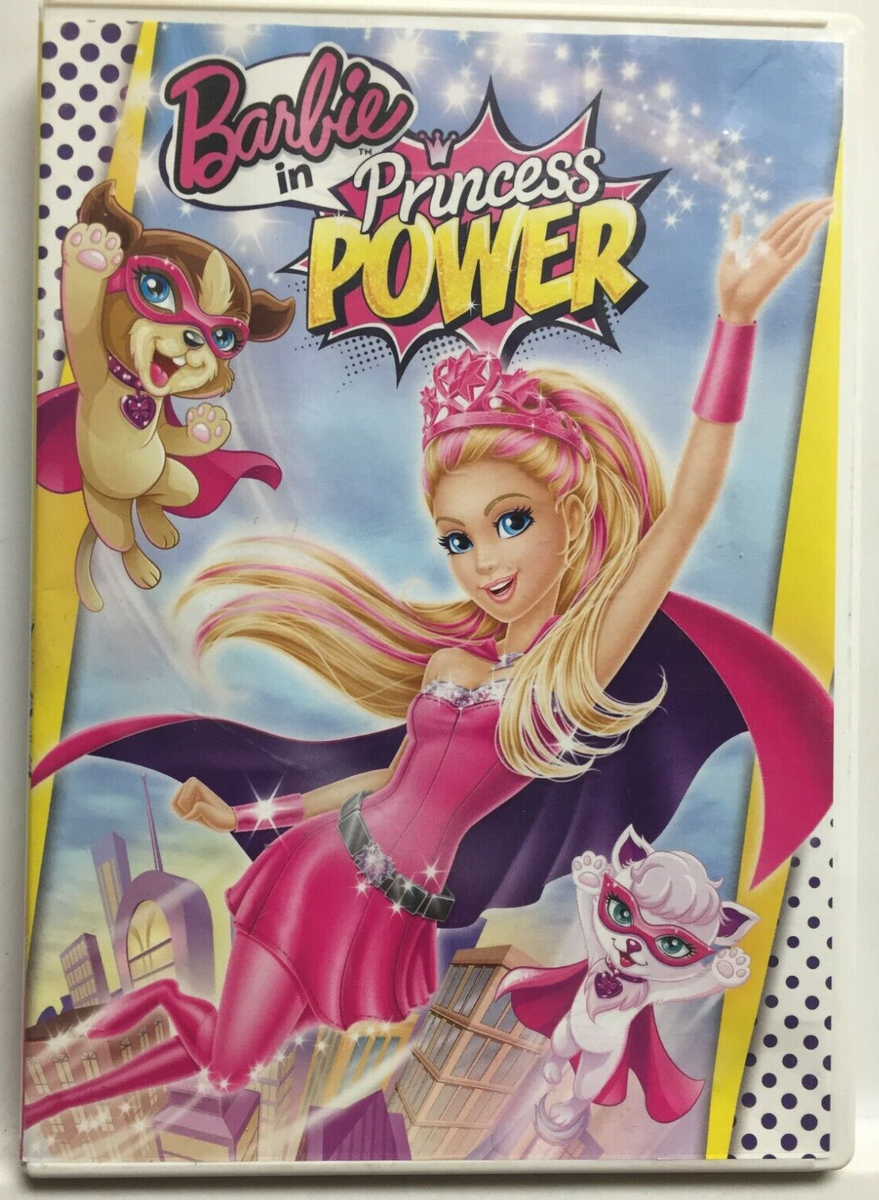 Michael Adamthwaite Barbie In Princess Power 2015 Barbie: Super Księżniczki  Płyta DVD • Cena, Opinie Allegro, image size:879x1200