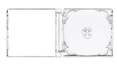 4 x CD Super Jewel Box 10.4mm Single 1 Disc Super Clear Tray