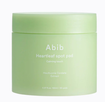 Abib Heartleaf Spot Pad Calming Touch (80 Pads) Authentic & Trusted U.S. Seller