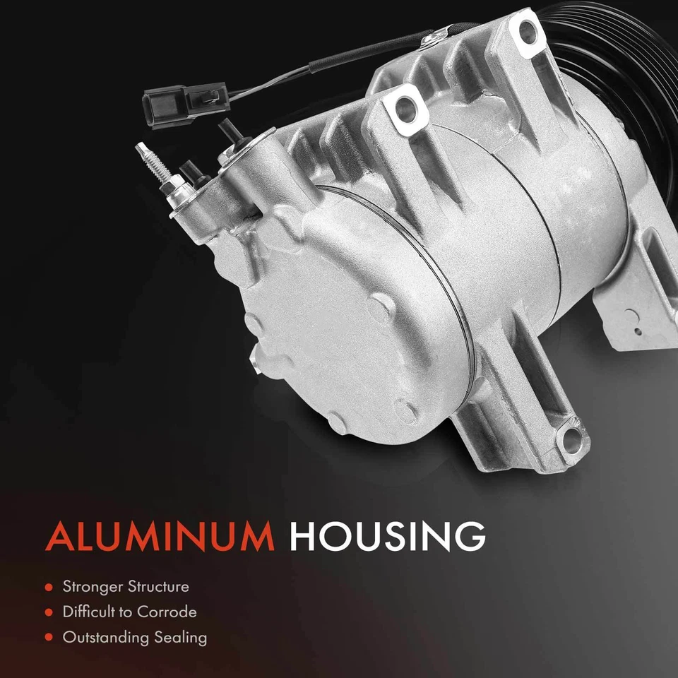 Compressor CA com embreagem para Nissan Rogue 2008-2013 Rogue Select 2014-2015 2.5L - Imagem 3 de 4