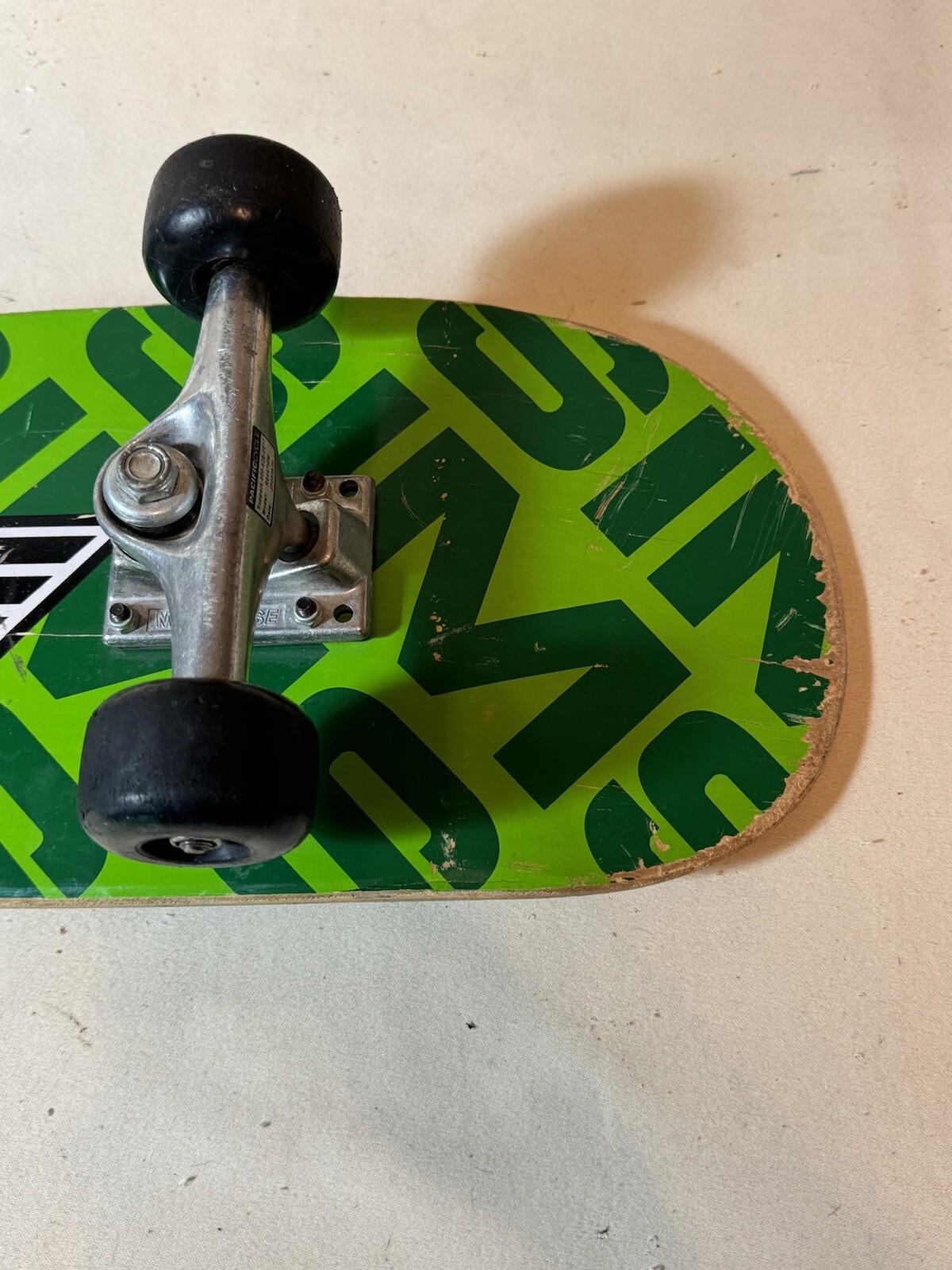 Vintage Sims Gull wings Skateboard Deck W/ Mongoose Trucks