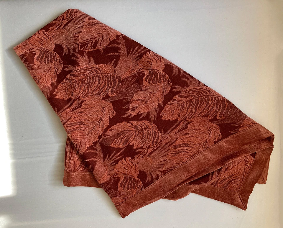 Macy's Charter Club Home Palmero 50" por 60" tiro - color óxido, patrón tropical Foto 3 de 4