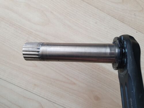 Catena bracci pedivella rotore 3D24 140mm asse 24mm compatibile shimano 165 power2max - Foto 6 di 13