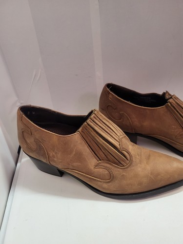 Dingo Schuhe Damen 8 M Stiefelette niedrig Western Cowboy klassische Slipper gebraucht - Bild 2 von 15