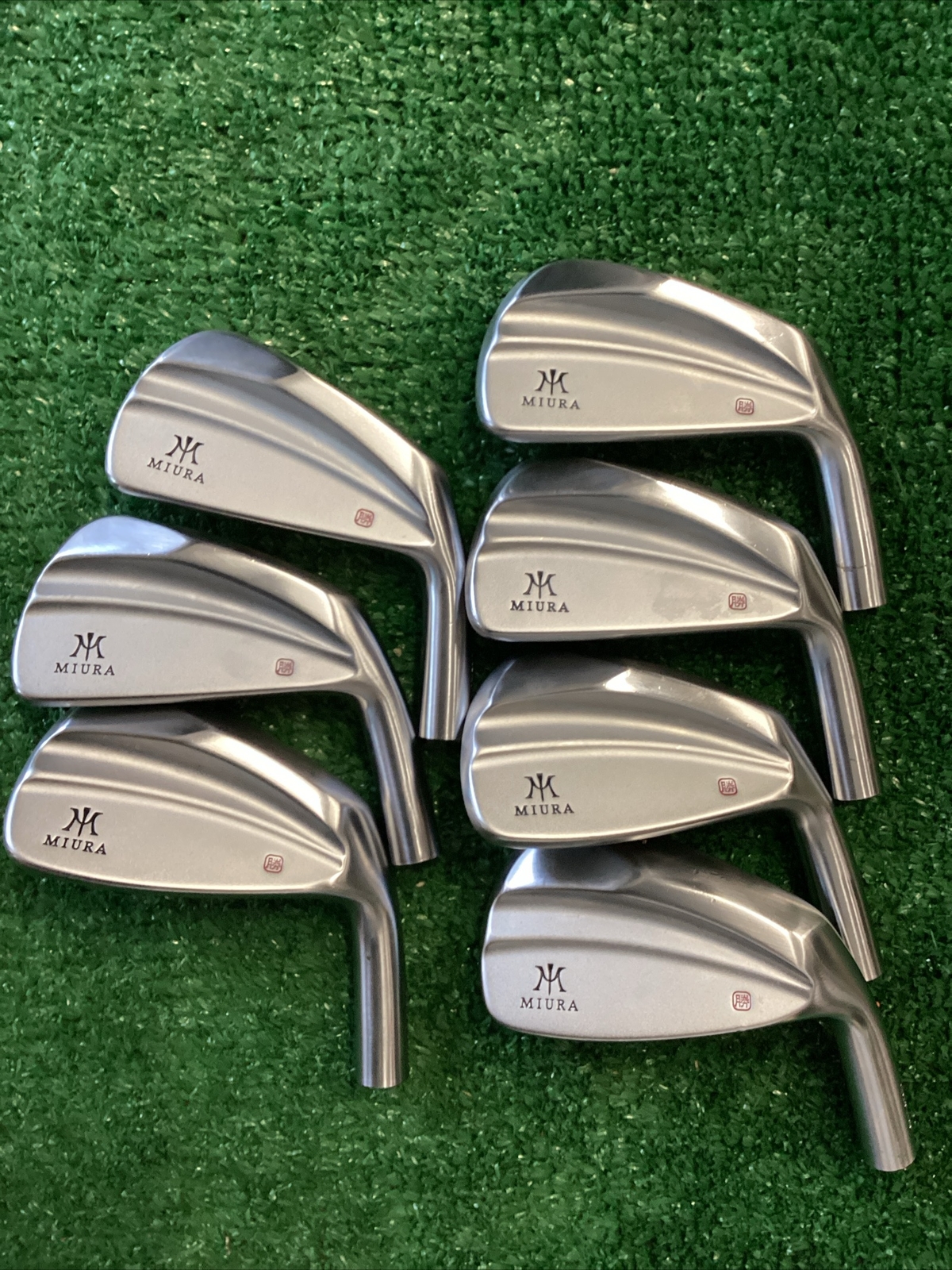 Miura KM 700 Iron Set Heads Only 7 Piece 4PW Japan eBay