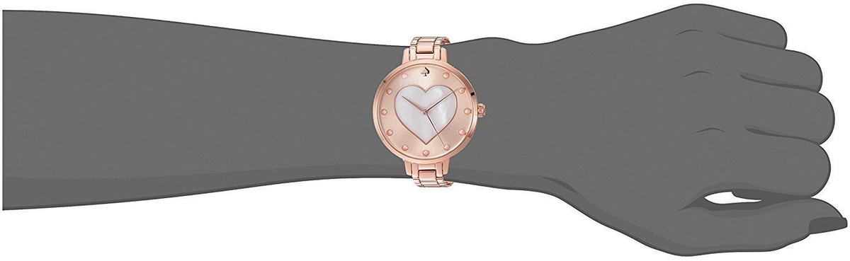 Kate Spade New York Vivii watch in rose gold with a mother of pearl dial Kate Spade New York Holland Watch and Pearl Earring Set 34mm  main image 3