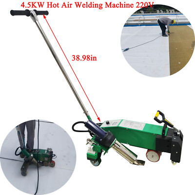 #ad 4.5KW Auto PVC TPO Waterproof Coil Hot Air Welding Machine 220V Roof Welder $2675.25