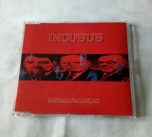 INCUBUS - MEGALOMANIAC - 1 track  Maxi CD - Rare & EX condition - TBon état