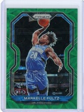 2020-21 Panini Basketball Choice Green Scope Prizm #229 Markelle Fultz #4/8