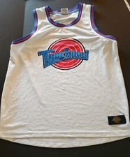 Space Jam TuneSquad 1996 Mens Basketball Jersey Official WB jersey Sz Medium