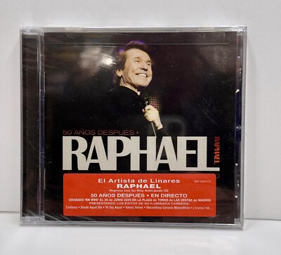 Raphael 50 Anos Despues En Directo CD 2009 Sealed