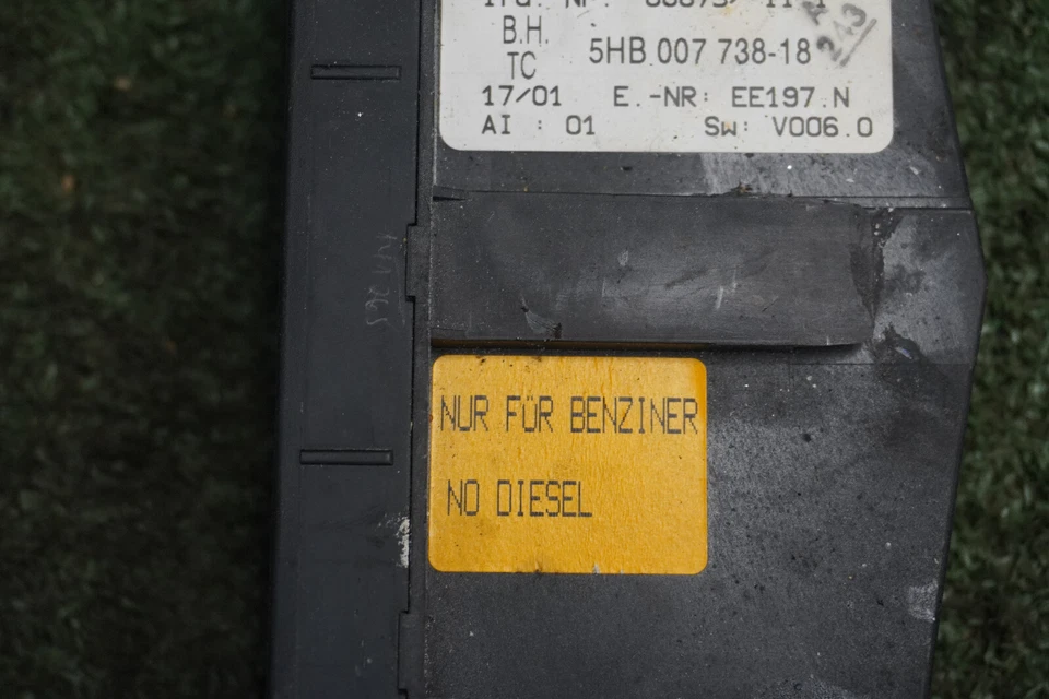 BMW 325i 1999 2000 2001 2002 temperatura control de aire acondicionado OEM 116914009 Foto 4 de 4