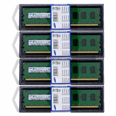 Samsung 32GB (4x8GB) DDR3-1600 PC3-12800 240PIN For