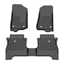 Fit For 2020-2025 Jeep Gladiator All Weather TPE Floor Mats Protection Liners