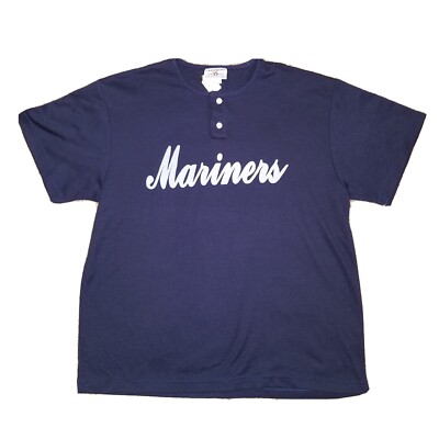 T-shirt Baseball Teamwork APKS USA - Bleu Marine - Taille S - Polyester Vintage