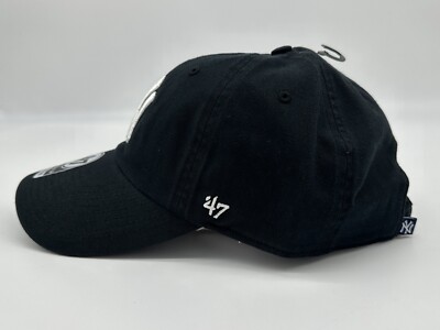 New York Yankees '47 Clean Up Hat Black Adjustable Cap Strapback