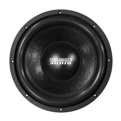 SUNDOWN AUDIO E-12 V.4 D4 12'' 500W RMS DUAL 4-OHM CAR SUBWOOFER BASS SPEAKER NEW
