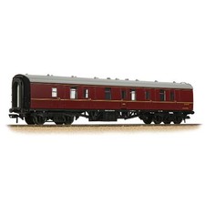 Bachmann 39-176H BR Mk1 BG Brake Gangwayed BR Maroon E84370 OO Gauge