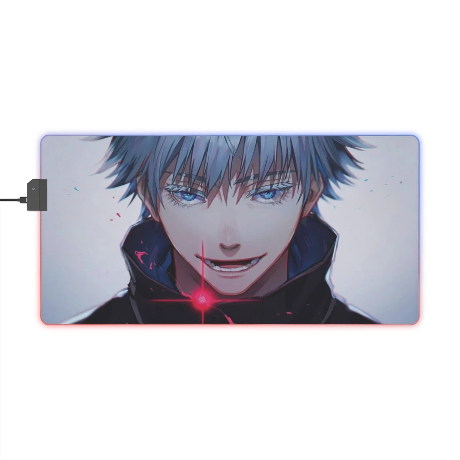 Jujutsu Satoru Satoru Gojo LED Gaming Mouse Pad