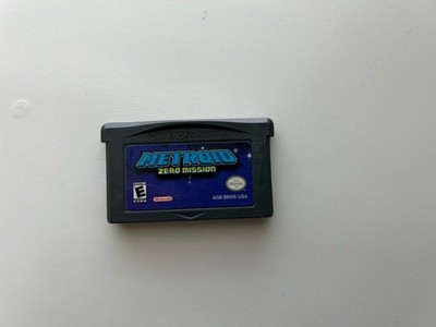 Metroid Zero Mission Nintendo Game Boy Advance GBA Authentic Tested Working