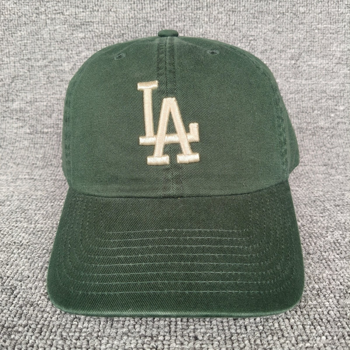 Mitchell & Ness LA Dodgers Green Strapback Baseball Cap Hat