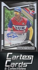 Francely Silverio 2022 Panini Elite Extra Edition #188 Signatures DPL Auto