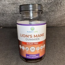 Lion's Mane Gummy Cognitive Support for Focus Memory & Stress Relief Sugar Free