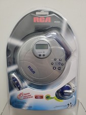 RCA Portable CD Player RP2502 eClipz Headphone Wire Remote NOS SEALED Untested