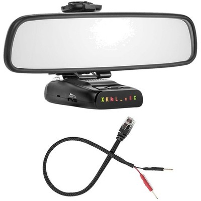 Complete Mirror Mount + Wire Solution for Uniden Devices