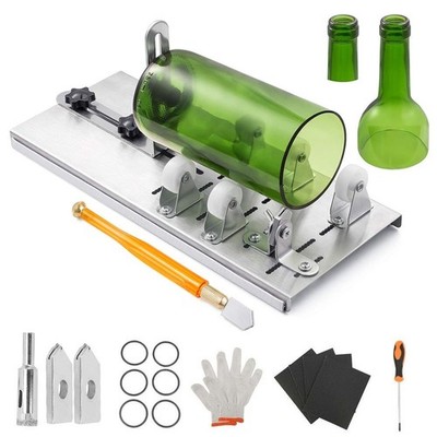 DIY Glasflaschenschneider Flaschenschneider Edelstahl Bottle Glas Cutter Tool DE