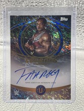 Faarooq 2025 Topps Universe WWE Legends Auto Blue Pulse /199 #LGA-FAA