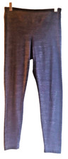Time and Tru Gray Heather Stretch Activewear Leggings  Medium 8-10 