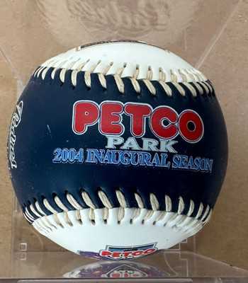 San Diego Padres 2004 Inaugural Season Petco Park Souvenir Baseball