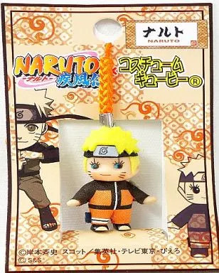 Uzumaki Naruto Mascot Key Chain Naruto Shippuden Nano Figurine 35mm S& S