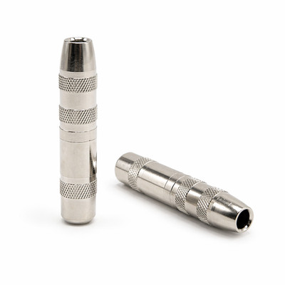 Solder Type 1/4'' 6.35mm Stereo Female Jack Connector with Clamp for Repairing
