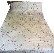 Better Homes  Gardens Hannelore Roses Quilt Scalloped Full/queen Cottagecore