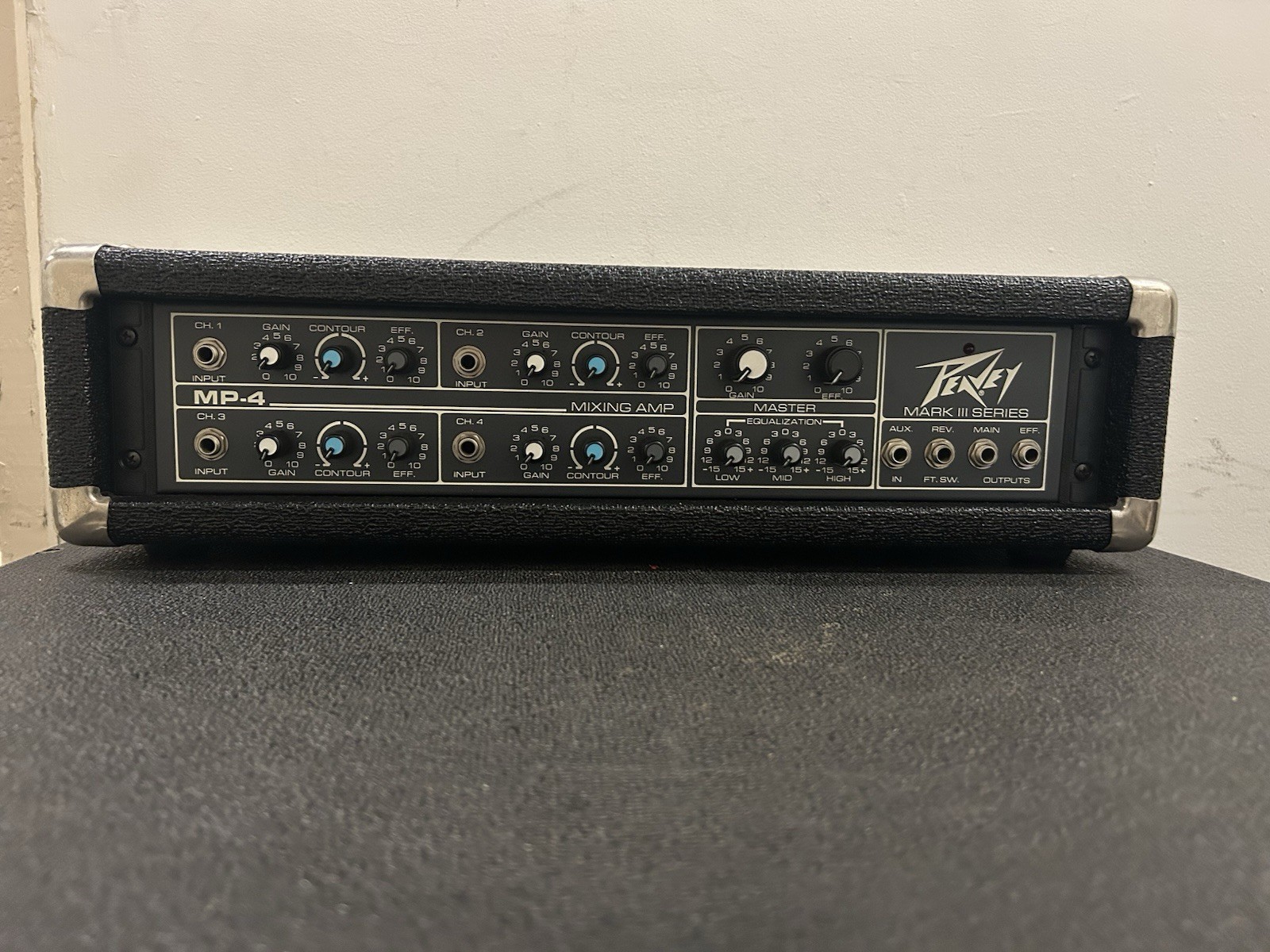 1979 Peavey MP-4 Solid State PA Amp Head Vintage Rare Works!