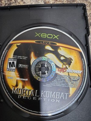 Mortal Kombat: Deception (Microsoft Xbox, 2004) (disc Only)