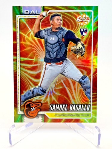2026 Topps Chrome Samuel Basallo Radiating Rookies SSP Case Hit