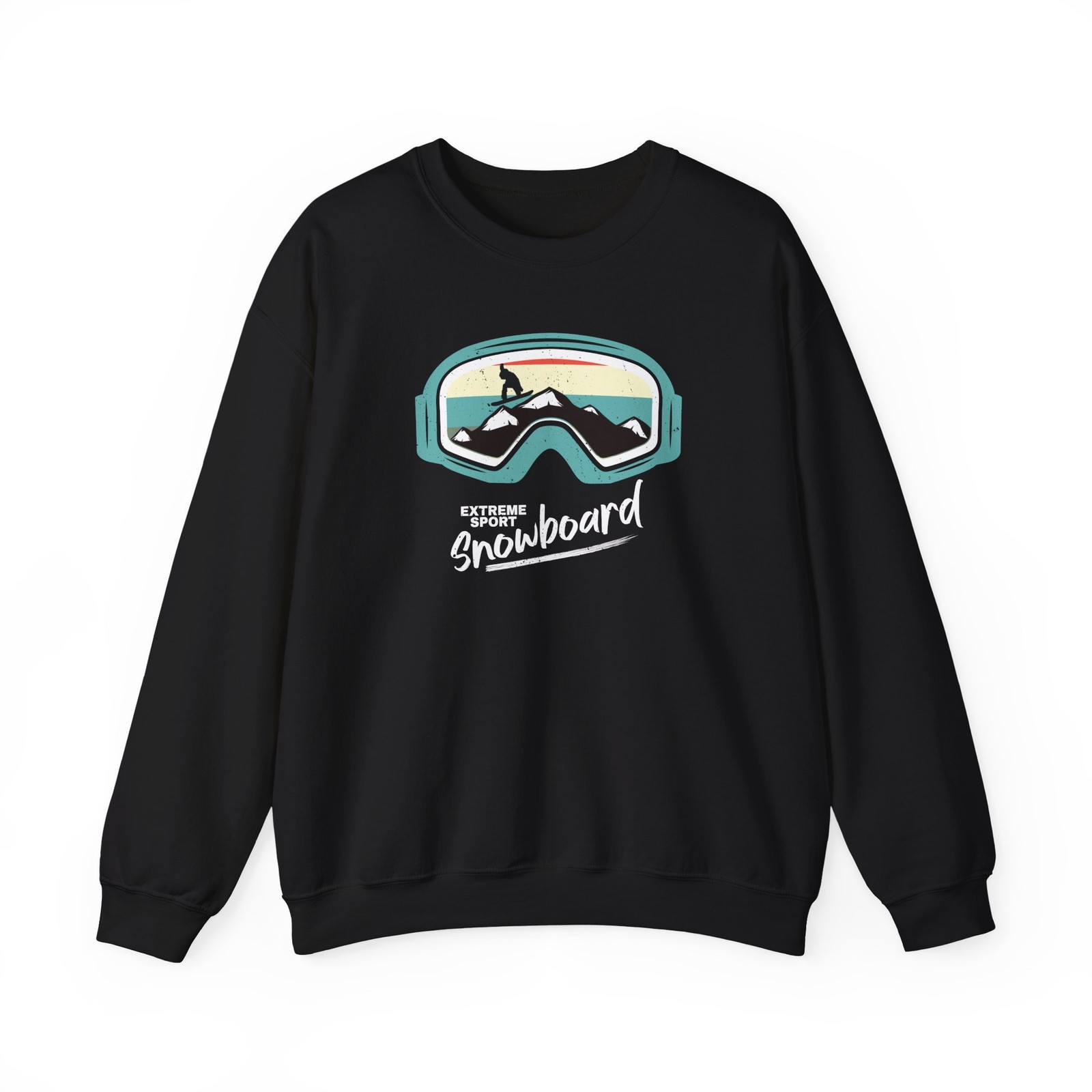 Sudadera deportiva extrema de snowboard, gafas de snowboard sudadera para amantes del deporte