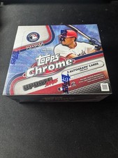 2025 Topps Chrome Update Series Baseball Factory Sealed Jumbo Box - FREE SHIP