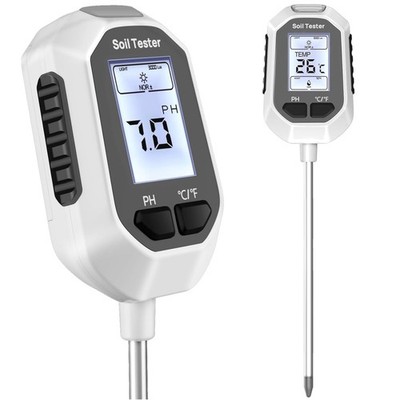 4-in-1 Soil Tester: Moisture, pH, Temperature, Sunlight