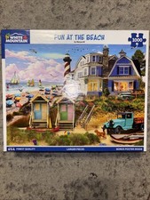 Fun At The Beach - White Mountain Puzzle - 2027