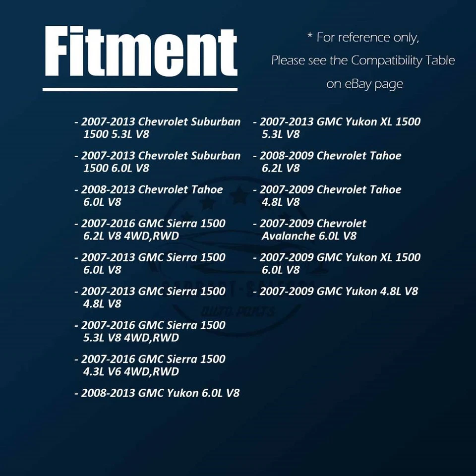 Brazo de control superior delantero con rótula 2x para GMC Sierra 1500 2007-2016 4x4 tracción trasera Foto 3 de 4