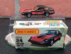 Matchbox Superfast Datsun 280 ZX -  Black - Vintage NEW No.24 Lesney W/BOX