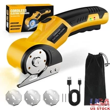 Electric Scissors DIY Cutting Tool Cordless Sharp Blades Safe Ergonomic Design