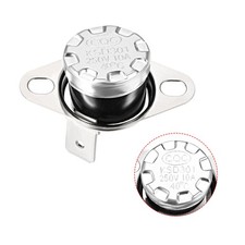 2 PCS 40 C/104 F 10A KSD301 Thermostat Temperature Switch Normally Open N.O