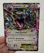 Rayquaza EX XY69 Promo Holo 170 HP Basic English Pokémon TCG Card on eBay